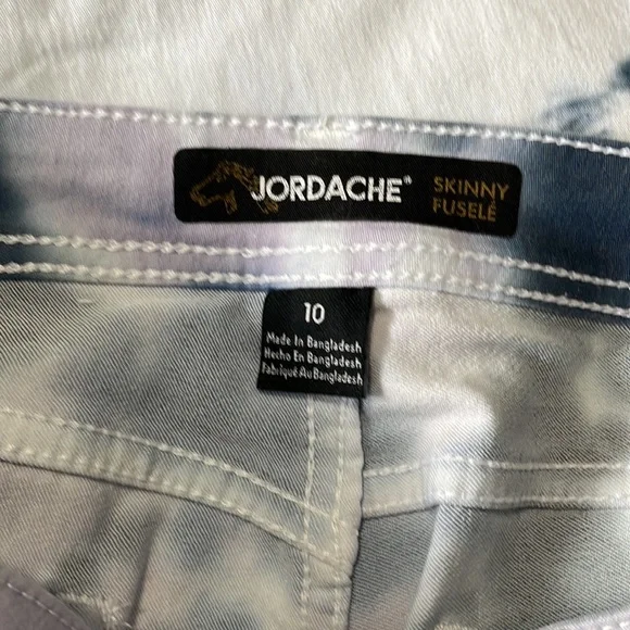 OOAK tie-dyed skinny jeans - Picture 5 of 7